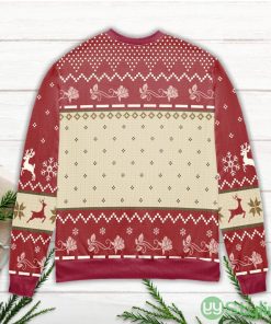 Bebe It's Cold Outside Schitt's Creek Reindeer & Snowflake Pattern Ugly Christmas Sweater Product Photo 3