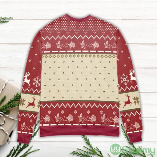 Bebe It’s Cold Outside Schitt’s Creek Reindeer & Snowflake Pattern Ugly Christmas Sweater