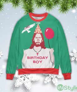 Birthday Boy Christmas Gift Ugly Christmas Sweater Product Photo 1