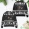 Boba Fett Baby Yoda Star Wars This Is The Sleigh Ugly Christmas Sweater 5 Boba Fett Baby Yoda Star Wars This Is The Sleigh Ugly Christmas Sweater Product Photo 2