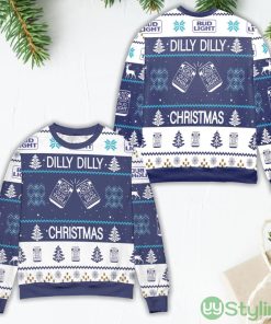 Bud Light Dilly Dilly Christmas Ugly Christmas Sweater Product Photo 1
