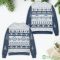 Busch Light Reindeer & Pine Tree Pattern Ugly Christmas Sweater 6 Busch Light Reindeer & Pine Tree Pattern Ugly Christmas Sweater Product Photo 2