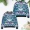 cheshire cat were all mad here ugly christmas sweater 1