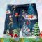 Christmas X-raymas Skull Night Christmas Gift Beach Short Product Photo 2