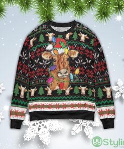 Cows Christmas Gift Ugly Christmas Sweater Product Photo 1