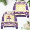 Crown Royal Logo Snowflakes Purple Ugly Christmas Sweater 5 Crown Royal Logo Snowflakes Purple Ugly Christmas Sweater Product Photo 2