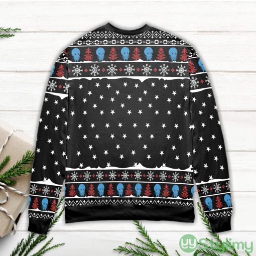 Cthulhu 2024 No Lives Matter Star Pattern Ugly Christmas Sweater Product Photo 3