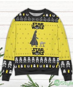 Darth Vader Walking Pet AT-AT Star Wars Ugly Christmas Sweater Product Photo 2