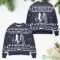 Die Hard Yippee Ki Yay Christmas Party Snowflake Pattern Ugly Christmas Sweater Product Photo 2