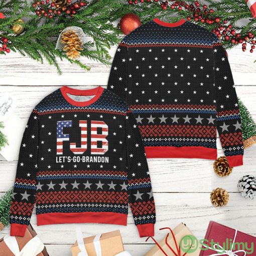 FJB Let’s Go Brandon Ugly Christmas Sweater