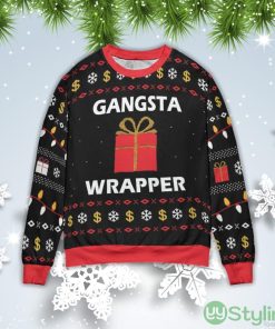 Gangsta Warpper Christmas Gift Ugly Christmas Sweater Product Photo 1