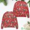 Grateful Dead Rock Band Christmas Ornaments Pattern Ugly Christmas Sweater 5 Grateful Dead Rock Band Christmas Ornaments Pattern Ugly Christmas Sweater Product Photo 2