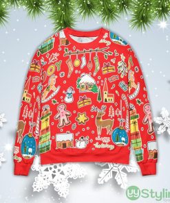 Happy Holidays Christmas Gift Ugly Christmas Sweater Product Photo 1