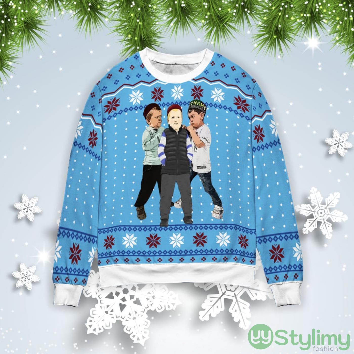 Hasbulla Christmas Gift Ugly Christmas Sweater 3 Hasbulla Christmas Gift Ugly Christmas Sweater Product Photo 1