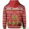 Hawaii Mele Kalikimaka Santa With Turtle Christmas 3D Hoodie Zip Hoodie Product Photo 2