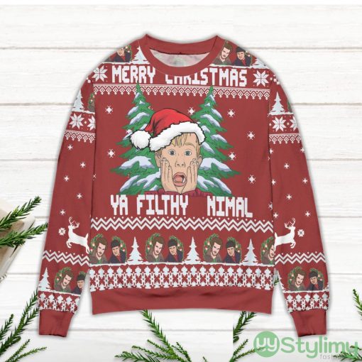 Home Alone Merry Christmas Ya Filthy Nimal Ugly Christmas Sweater Product Photo 2