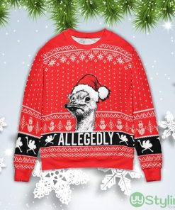 Letterkenny Allegedly Christmas Gift Ugly Christmas Sweater Product Photo 1