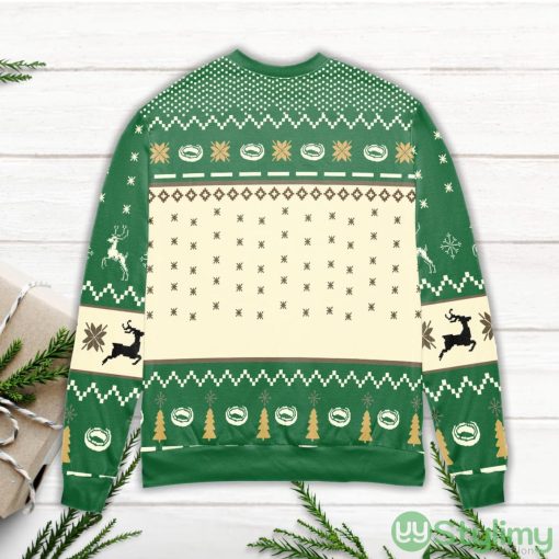 Lord of The Rings Taters Potatoes Recipe Pine Tree & Reindeer Pattern Green Ugly Christmas Sweater Product Photo 3