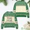Lord of The Rings Taters Potatoes Recipe Pine Tree & Reindeer Pattern Green Ugly Christmas Sweater 6 Lord of The Rings Taters Potatoes Recipe Pine Tree & Reindeer Pattern Green Ugly Christmas Sweater Product Photo 2