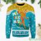 Mele Kalikimaka Surfing Santa Ugly Christmas Sweater Product Photo 2