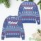 Natural Light Snowflakes Pattern Ugly Christmas Sweater 5 Natural Light Snowflakes Pattern Ugly Christmas Sweater Product Photo 2