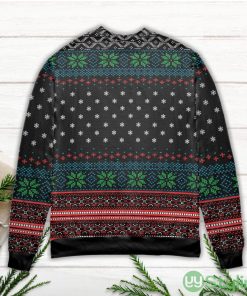 Pretty Tommy Boy Ho Ho Holy Schnikes Snowflake Pattern Ugly Christmas Sweater Product Photo 3