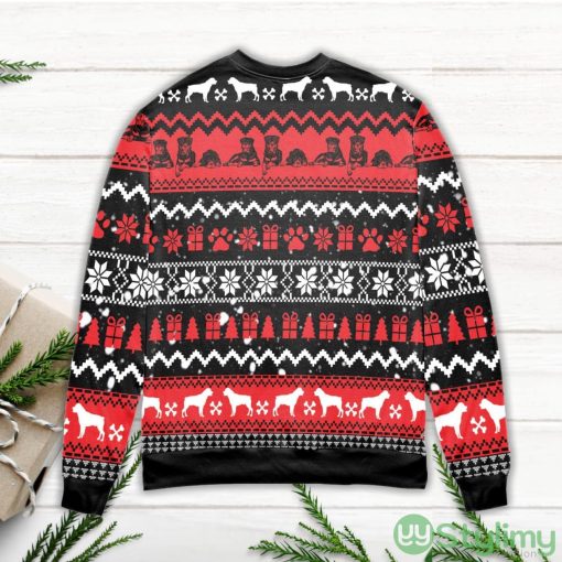 Rottweiler Dog Ugly Christmas Sweater