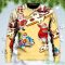 santa eating pizza its yummy christmas sweatshirt sweater 1