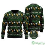 Saxophone Snowflakes Image Noel Pattern Ugly Christmas Sweater Product Photo 3