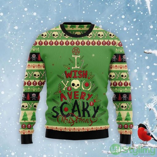 Scary Xmas Ugly Christmas Sweater