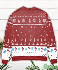 Step Brothers Prestige Worldwide Presents Boats 'N Hoes Red Ugly Christmas Sweater Product Photo 3