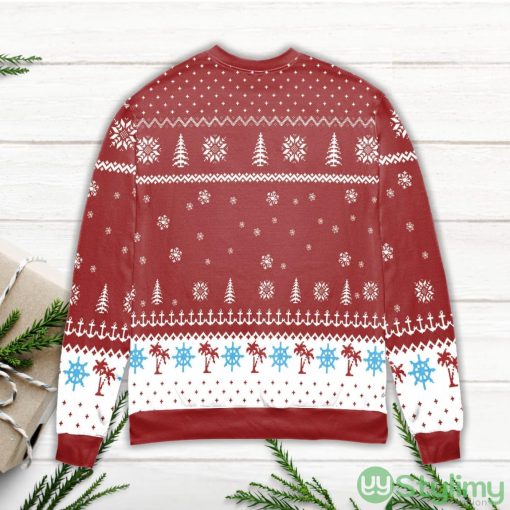 Step Brothers Prestige Worldwide Presents Boats ‘N Hoes Red Ugly Christmas Sweater
