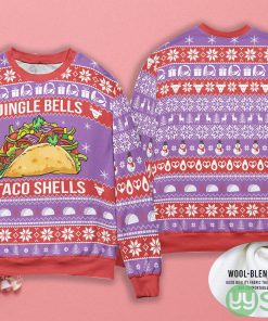 Taco Shells Jingle Bells Taco Shells Ugly Christmas Sweater Product Photo 1