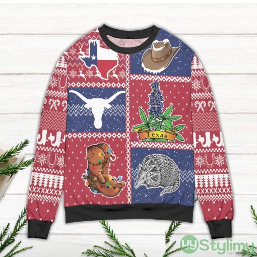 Texas State Signature Ugly Christmas Sweater Product Photo 2
