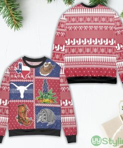 Texas State Signature Ugly Christmas Sweater Product Photo 1