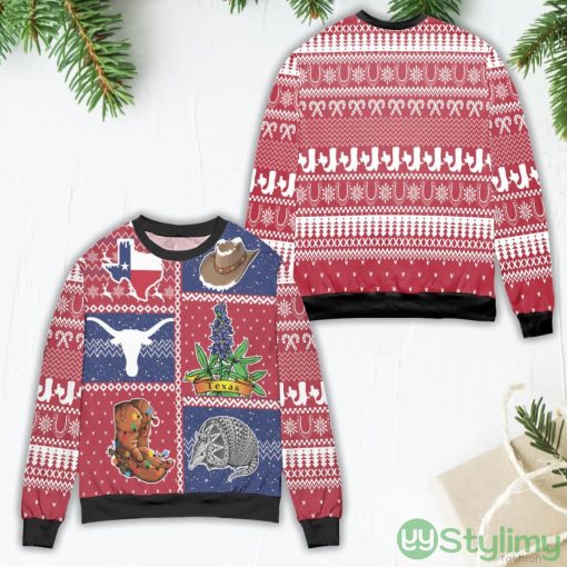 Texas State Signature Ugly Christmas Sweater Product Photo 1