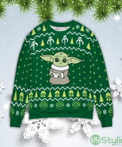 The Mandalorian The Child Christmas Gift Ugly Christmas Sweater Product Photo 1