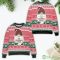 The Moma Gnome Reindeer & Snowflake Pattern Ugly Christmas Sweater Product Photo 2