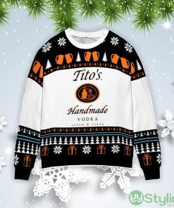 Tito’s Handmade Vodka Christmas Gift Ugly Christmas Sweater Product Photo 1