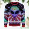 UFO Alien Colorful Ugly Christmas Sweater Product Photo 2