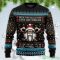 Viking Deck The Halls With Axes And Shields Christmas Sweatshirt Sweater Product Photo 2