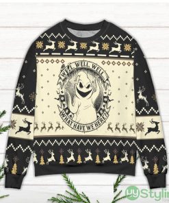 Well Well Well What Have We Here Oogie Boogie Ugly Christmas Sweater Product Photo 2