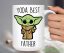 yoda best father fathers day gifts coffee mug 1