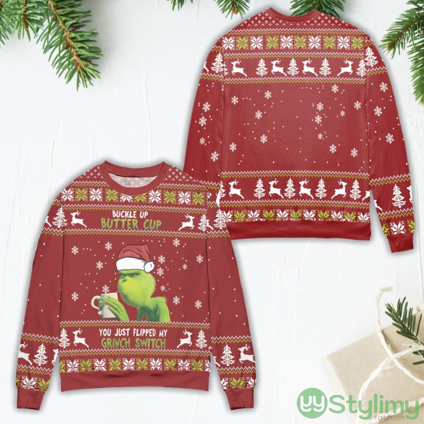 You Just Flipped My Grinch Switch Ugly Christmas Sweater 4 You Just Flipped My Grinch Switch Ugly Christmas Sweater Product Photo 1