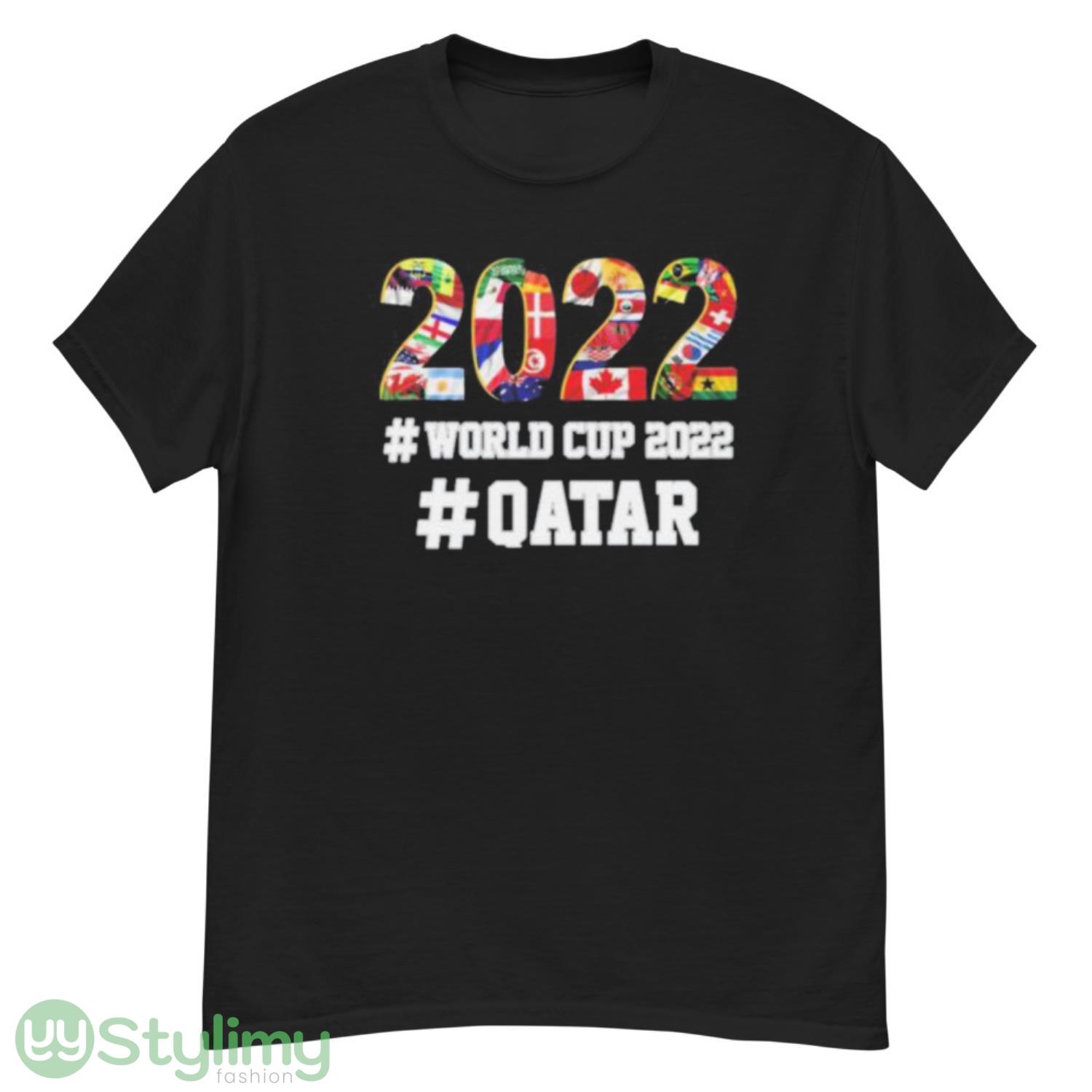 2022 World Cup Qatar All Team Flag Shirt 8 2022 World Cup Qatar All Team Flag Shirt - G500 Men’s Classic T-Shirt