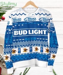 Bud Light Beer Ugly Christmas Sweater Product Photo 1