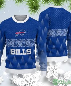 Buffalo Bills Christmas Pattern Ugly Christmas Sweater Product Photo 1