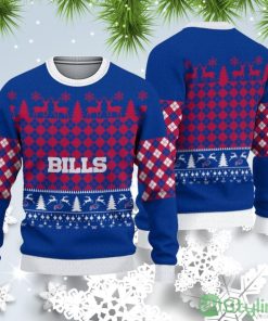 Buffalo Bills Christmas Pattern Ugly Christmas Sweater For Fans Product Photo 1
