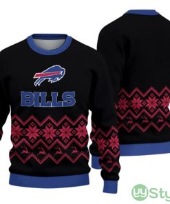 Buffalo Bills Christmas Pattern Ugly Christmas Sweater For Men And Women Product Photo 1
