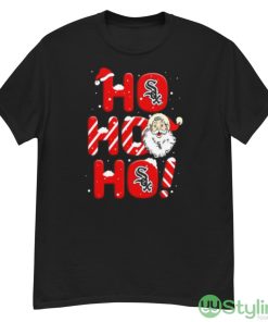 Chicago White Sox MLB Baseball Ho Ho Ho Santa Claus Merry Christmas Shirt - G500 Men’s Classic T-Shirt